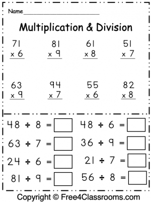 Free 4th Grade Math Worksheets Engaging Practice For Elementary Students