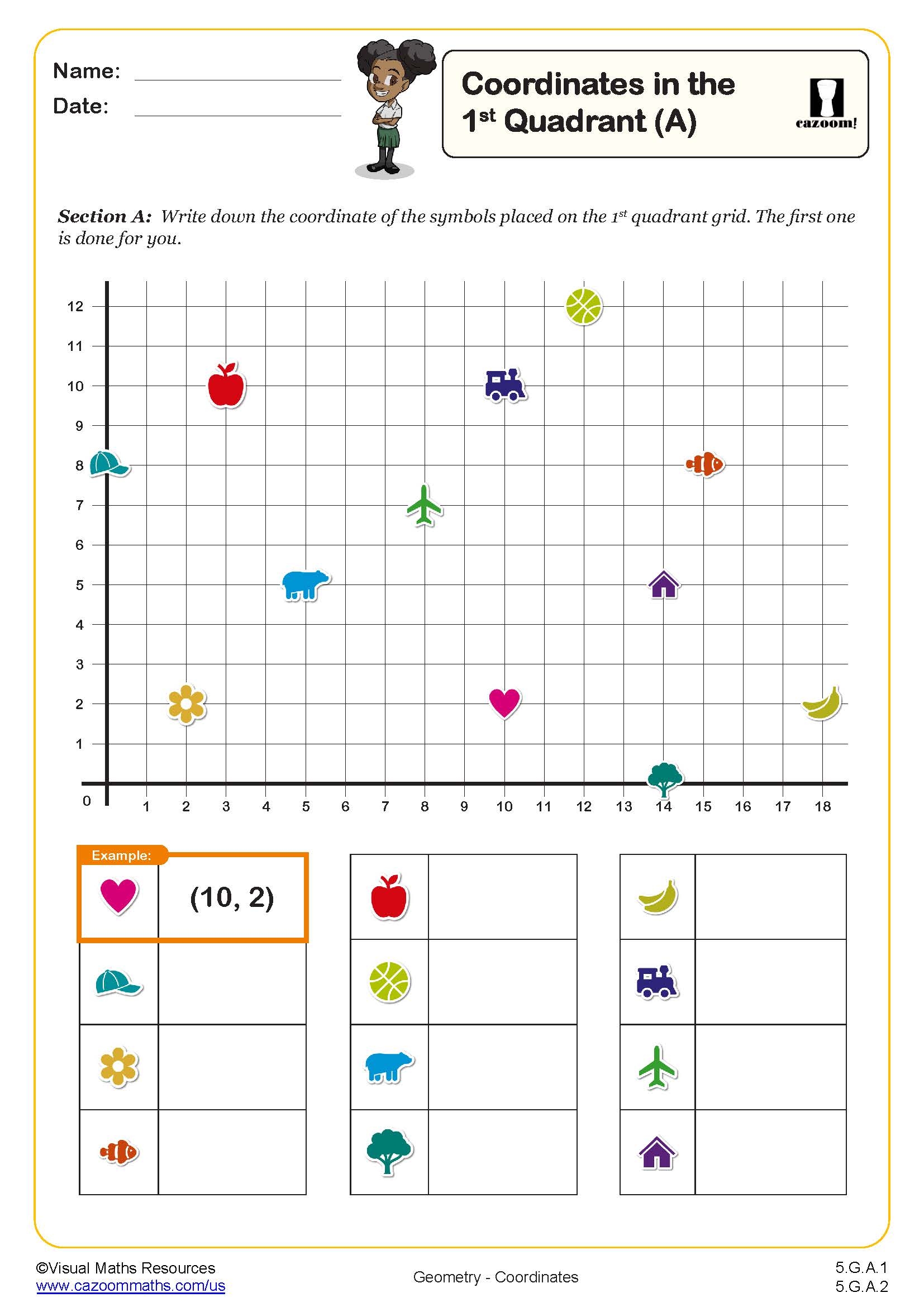 5th grade math worksheets pdf