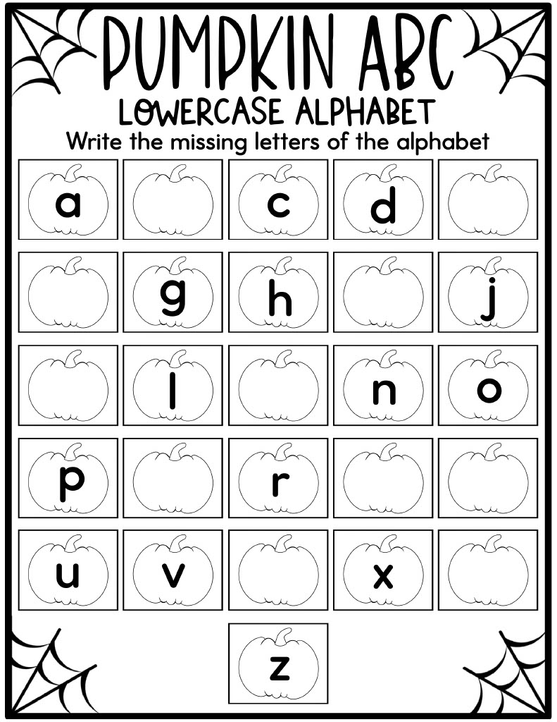 printable abc worksheet