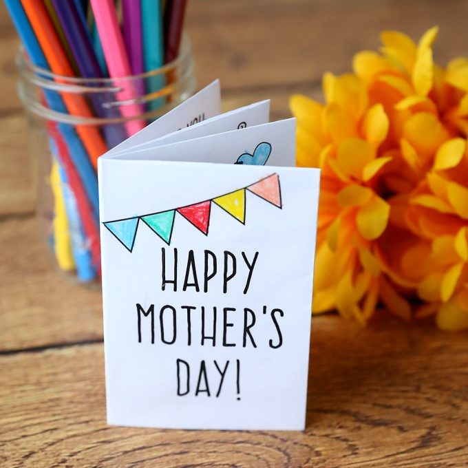 Free Adorable Printable Mother 39 s Day Card For Kids 24 7 Moms