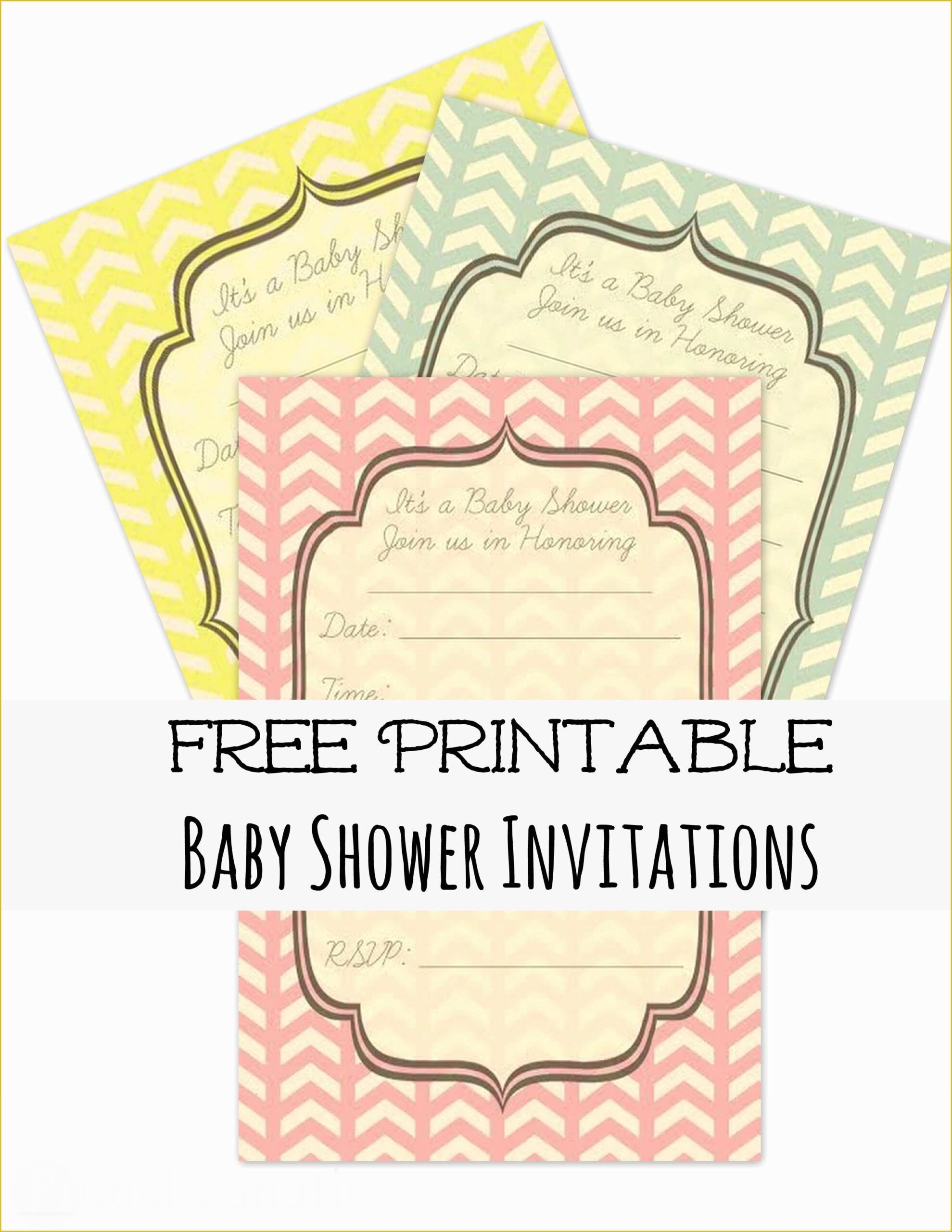 Free Baby Shower Invitations Templates Pdf Of Free Printable Template 