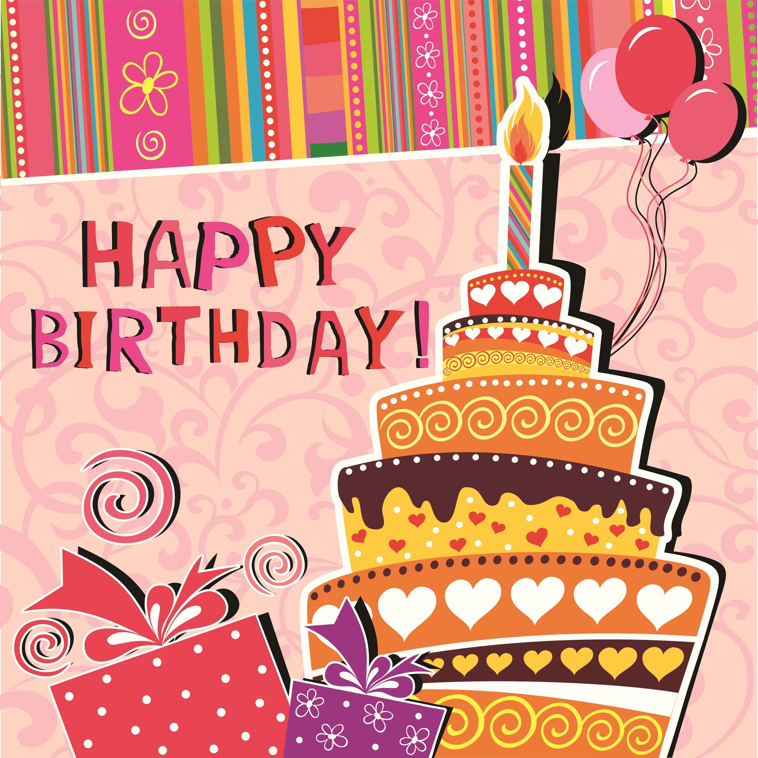 Free Birthday Card Template Printable