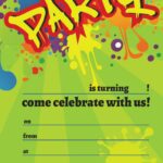 FREE Boy Party Invitations Encore Kids Parties Birthday Invitations
