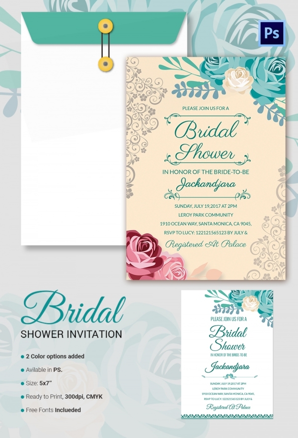 download bridal shower invitation templates