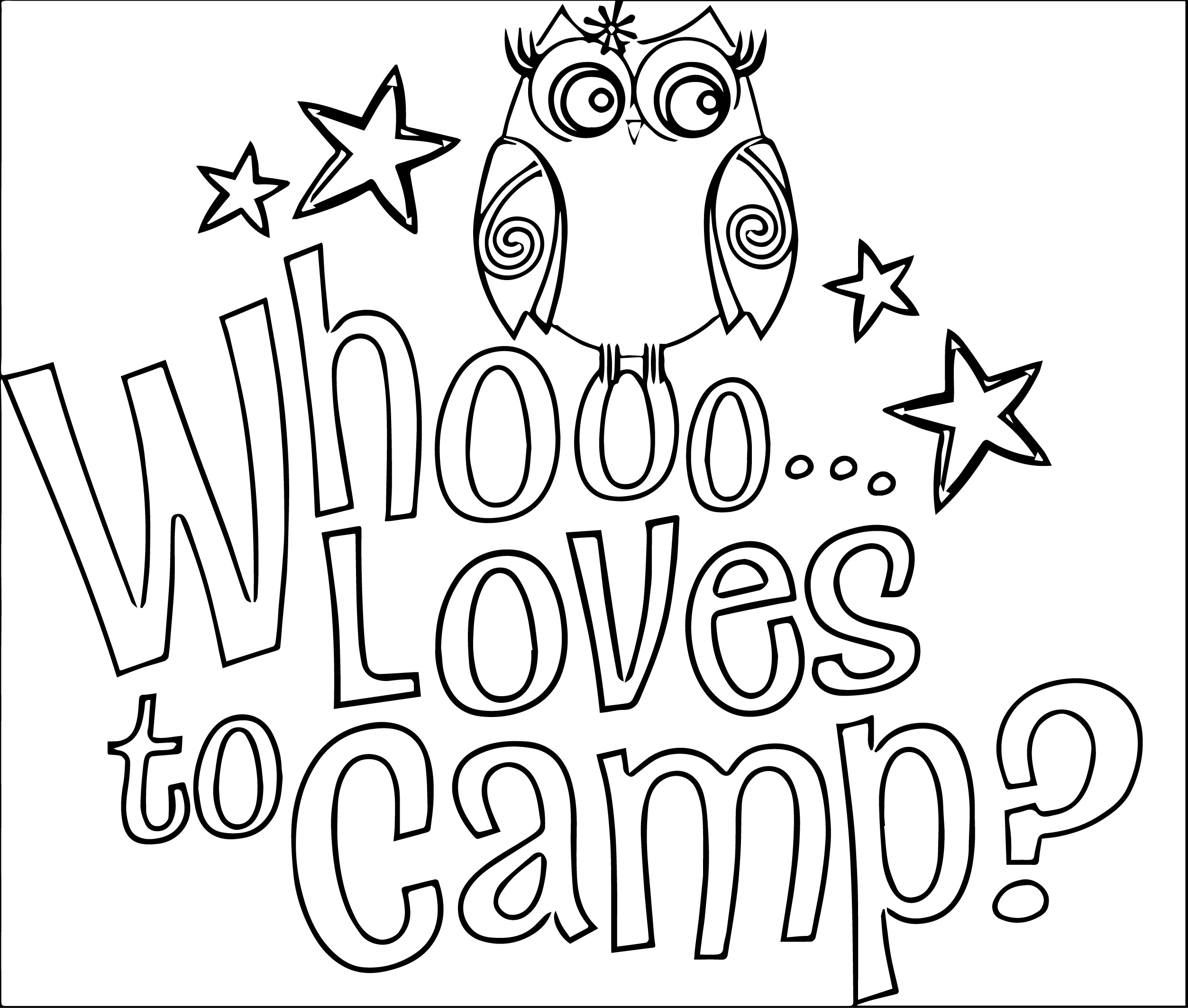 Free Camping Coloring Pages Coloring Pages