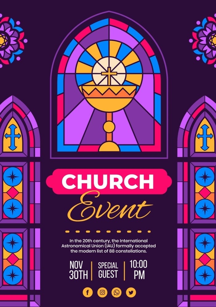 Free Church Invitation Templates To Edit Online Wepik