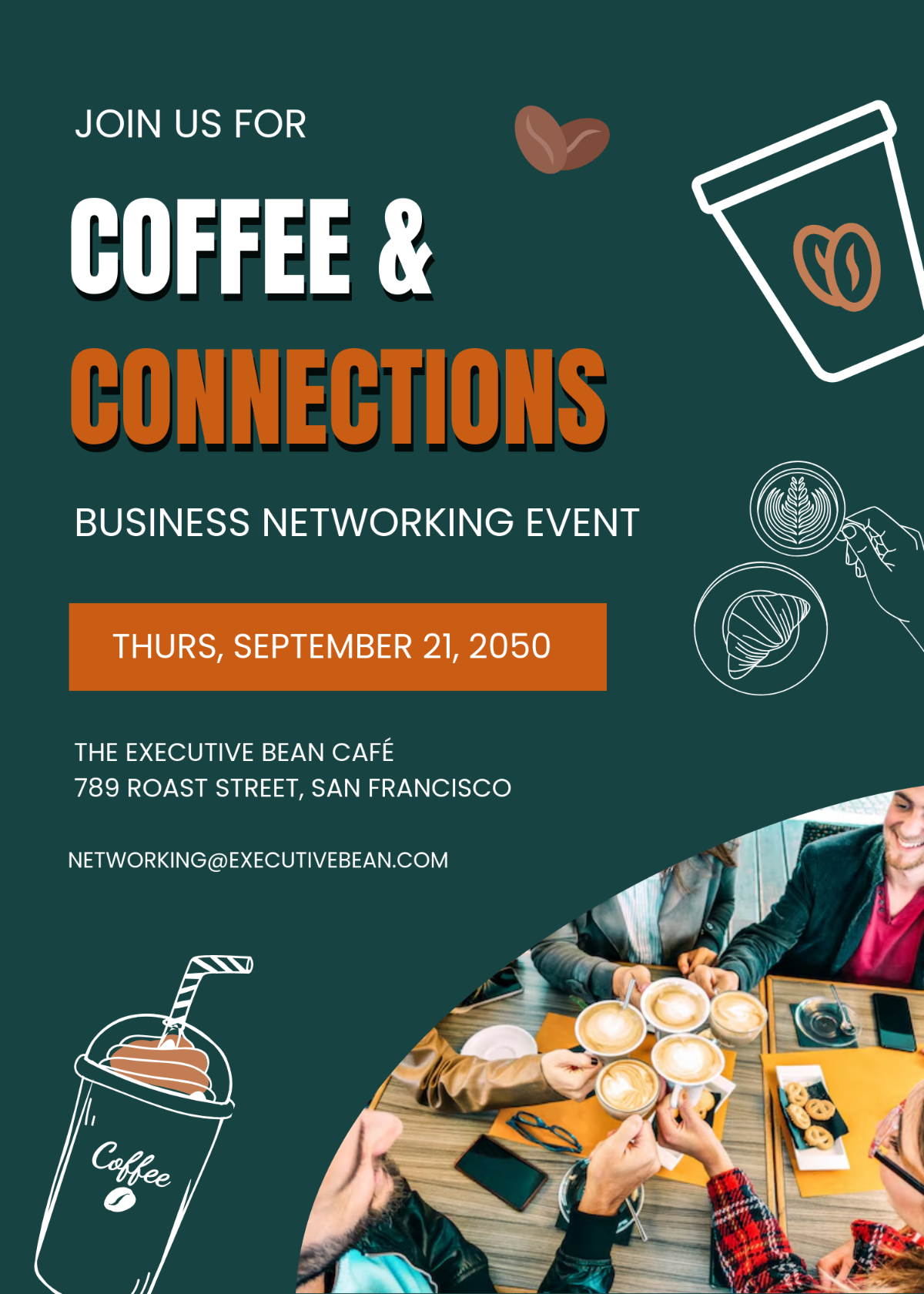 coffee chat invitation template