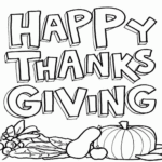Free Coloring Pages For Kids Thanksgiving Coloring Home