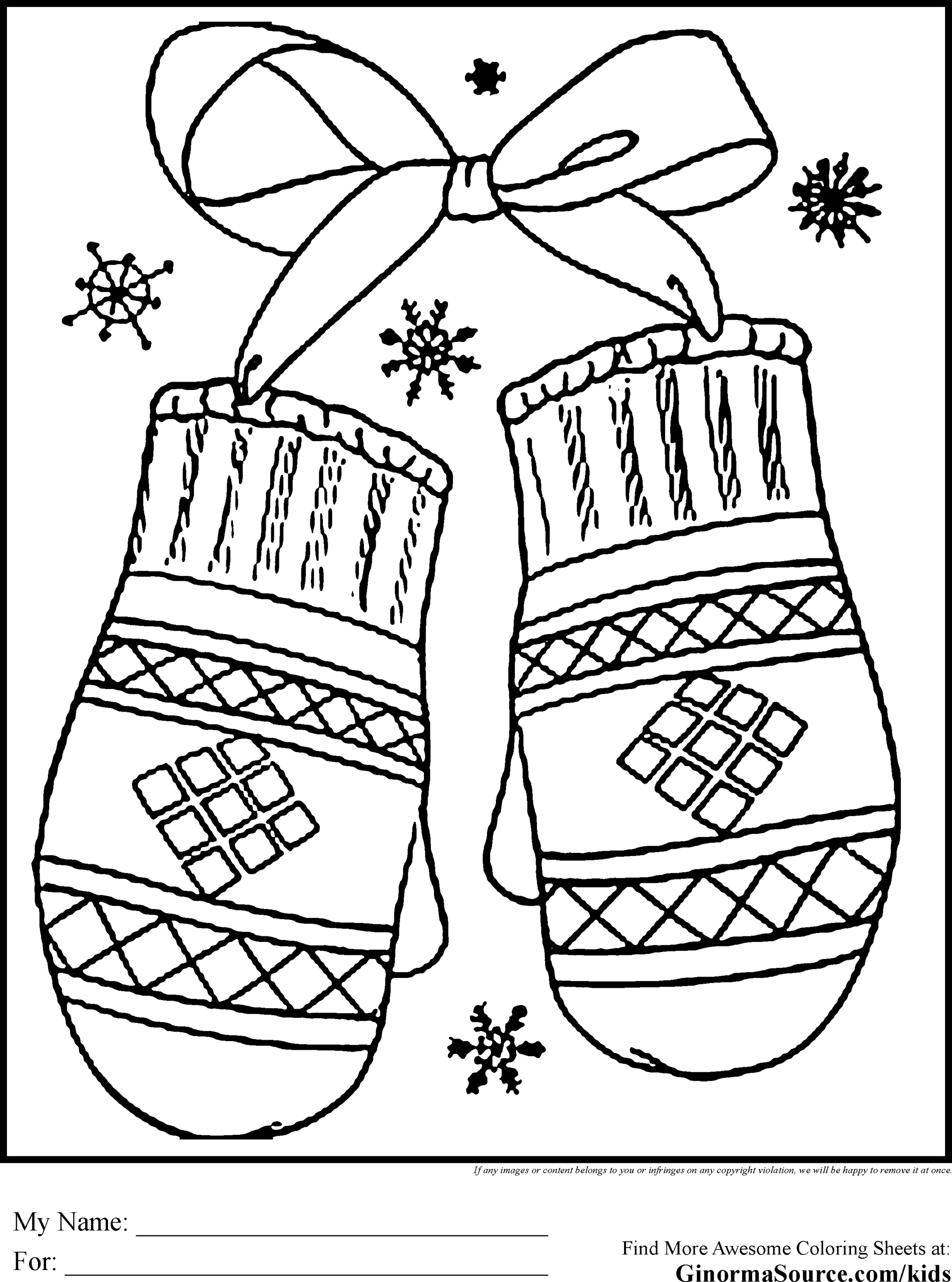 Free Coloring Pages Holiday Printable