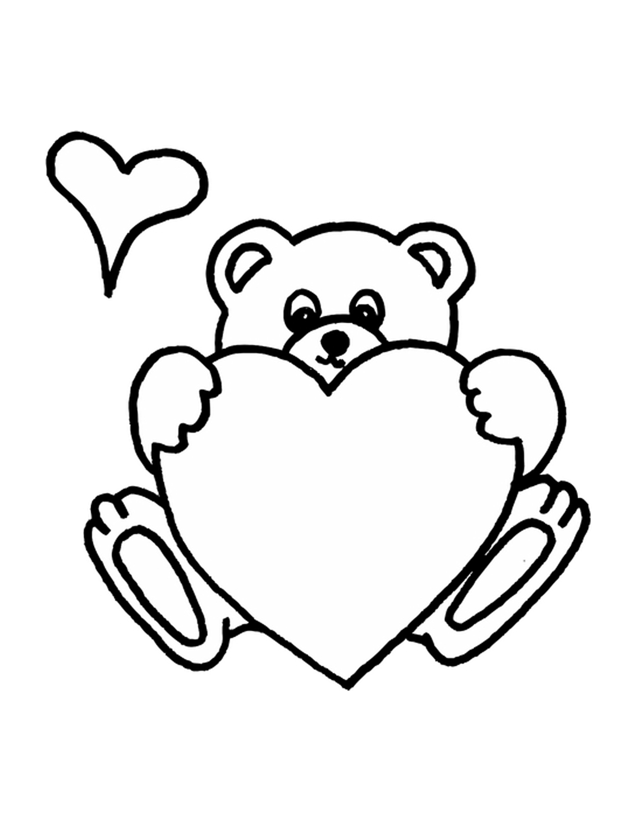 printable coloring pages teddy bear
