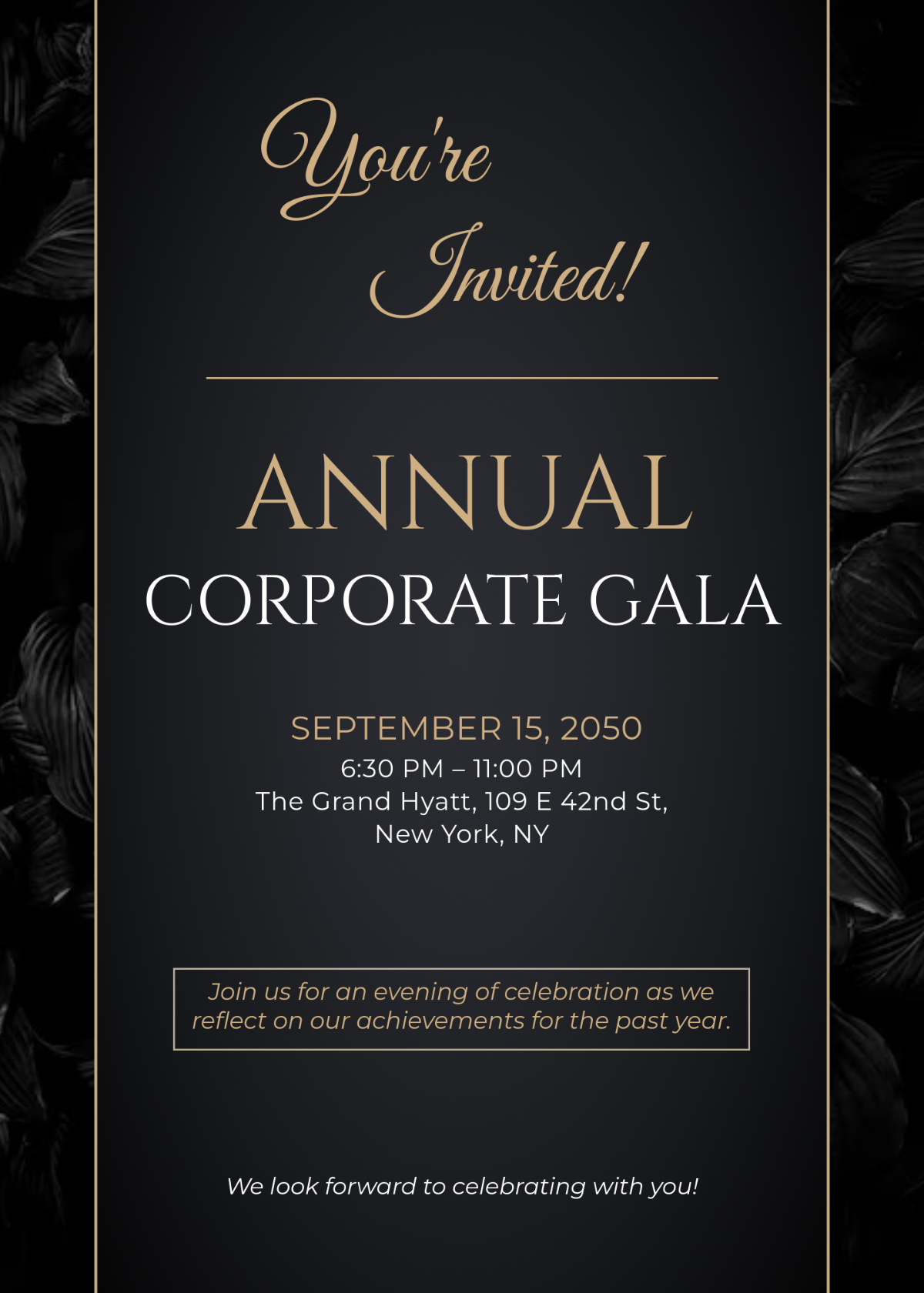 Free Company Event Invitation Template To Edit Online