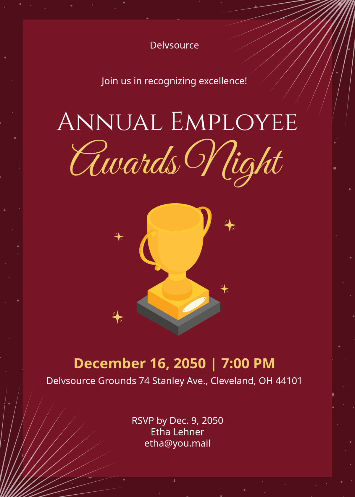 Free Company Invitation Letter Template To Edit Online