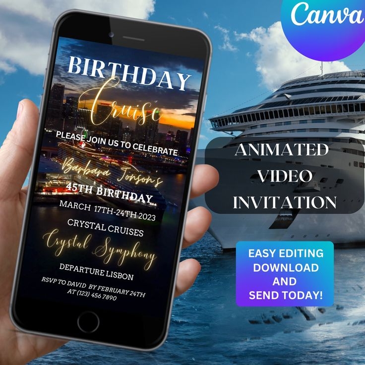 Free Cruise Invitation Template Content Calendar Template