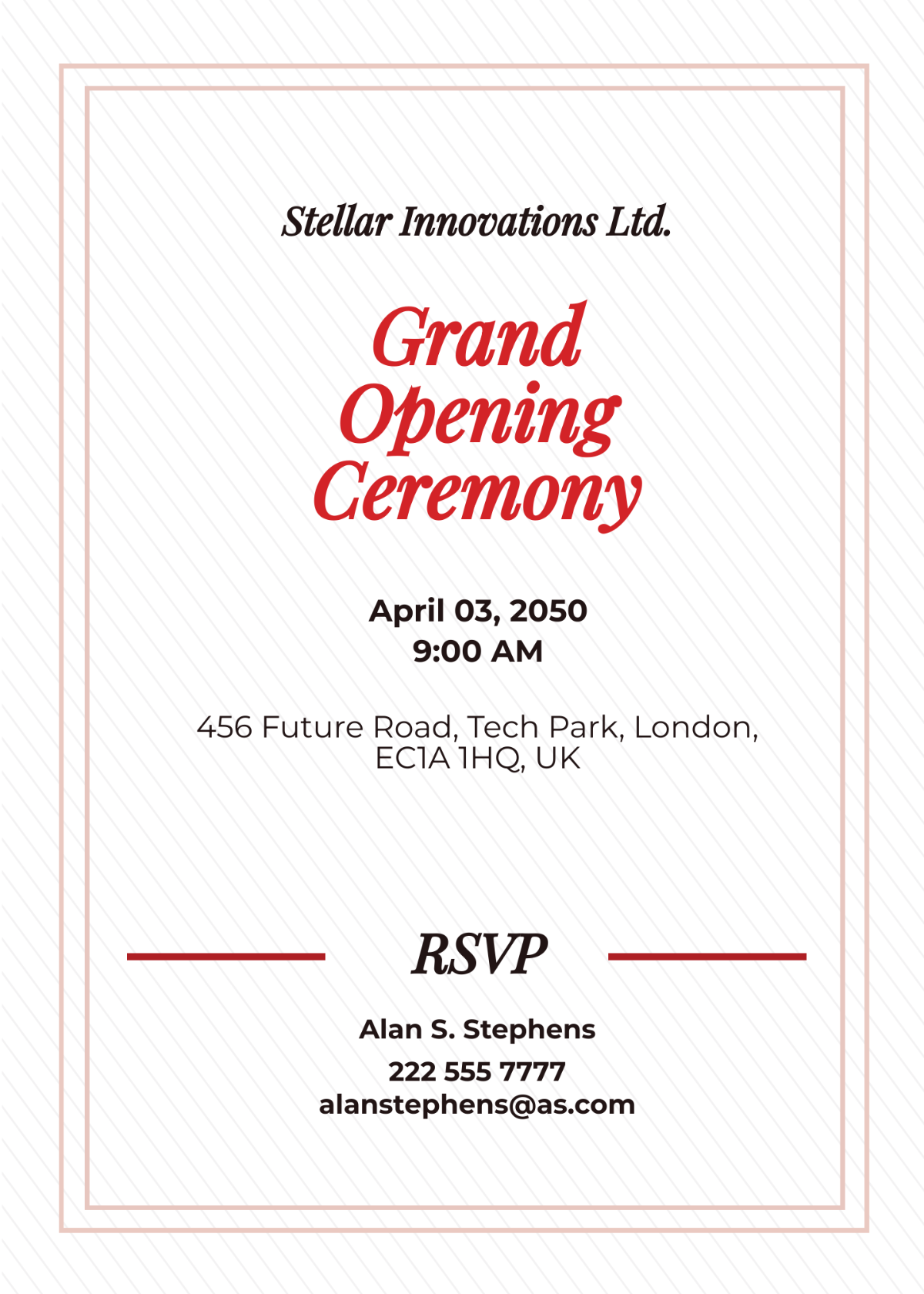 dhoti ceremony invitation template