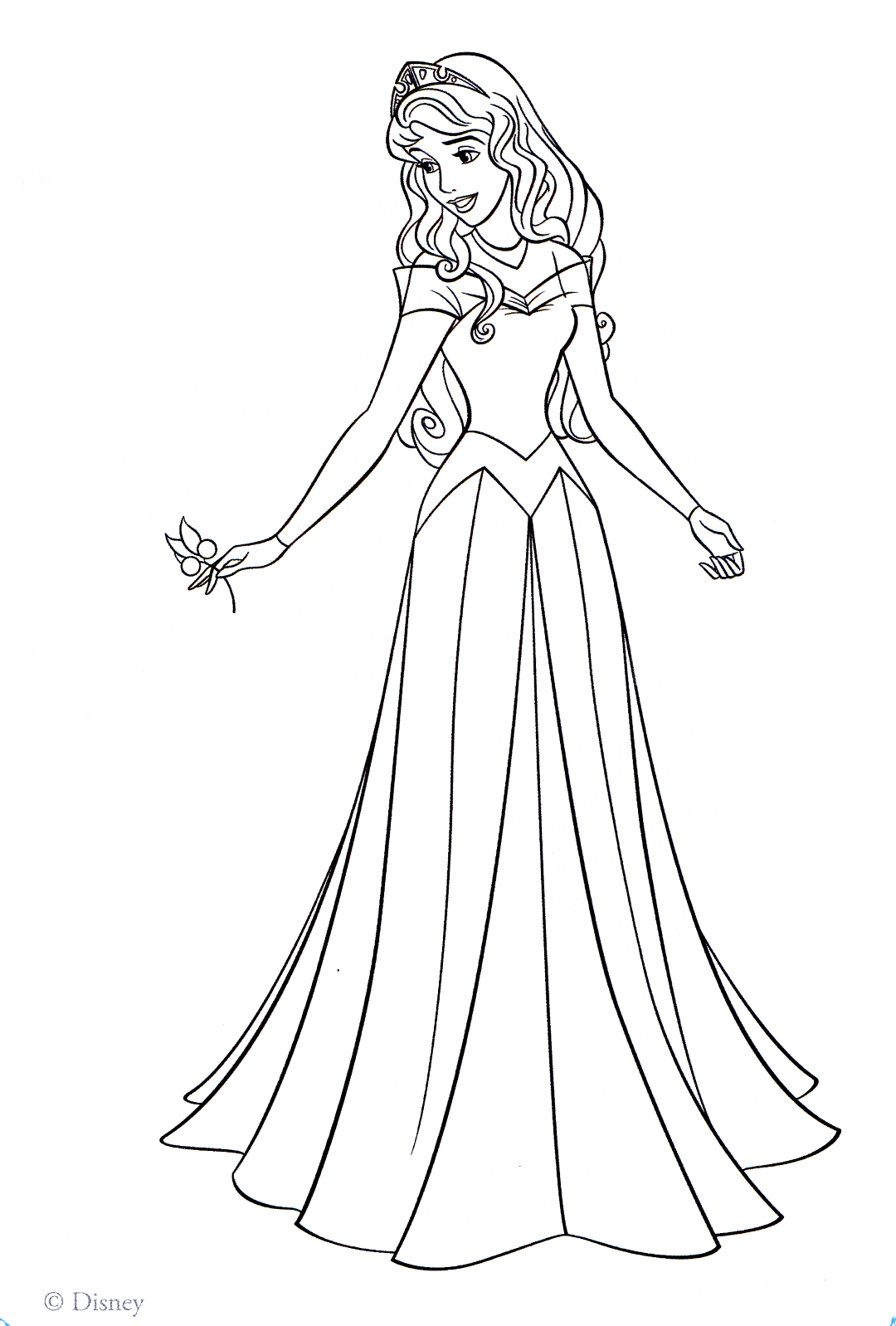 Disney Princess Coloring Pages