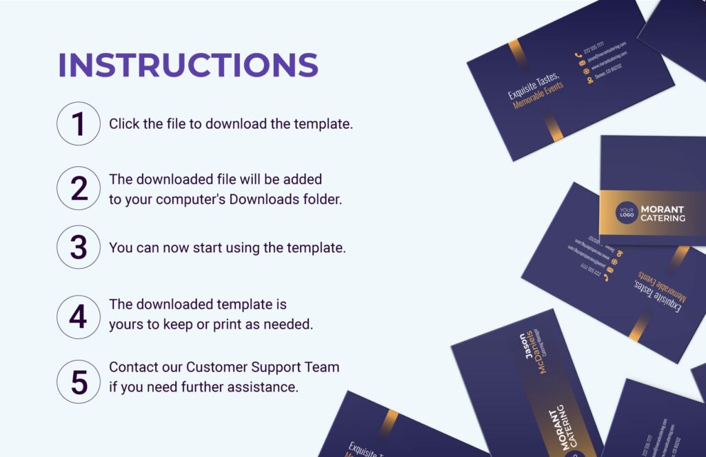 Free Double Sided Business Card Template Download In Word