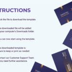 Free Double Sided Business Card Template Download In Word