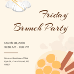 Free Easter Brunch Invitation Template To Edit Online