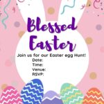 Free Easter Party Invitation Templates Free Kids Printables