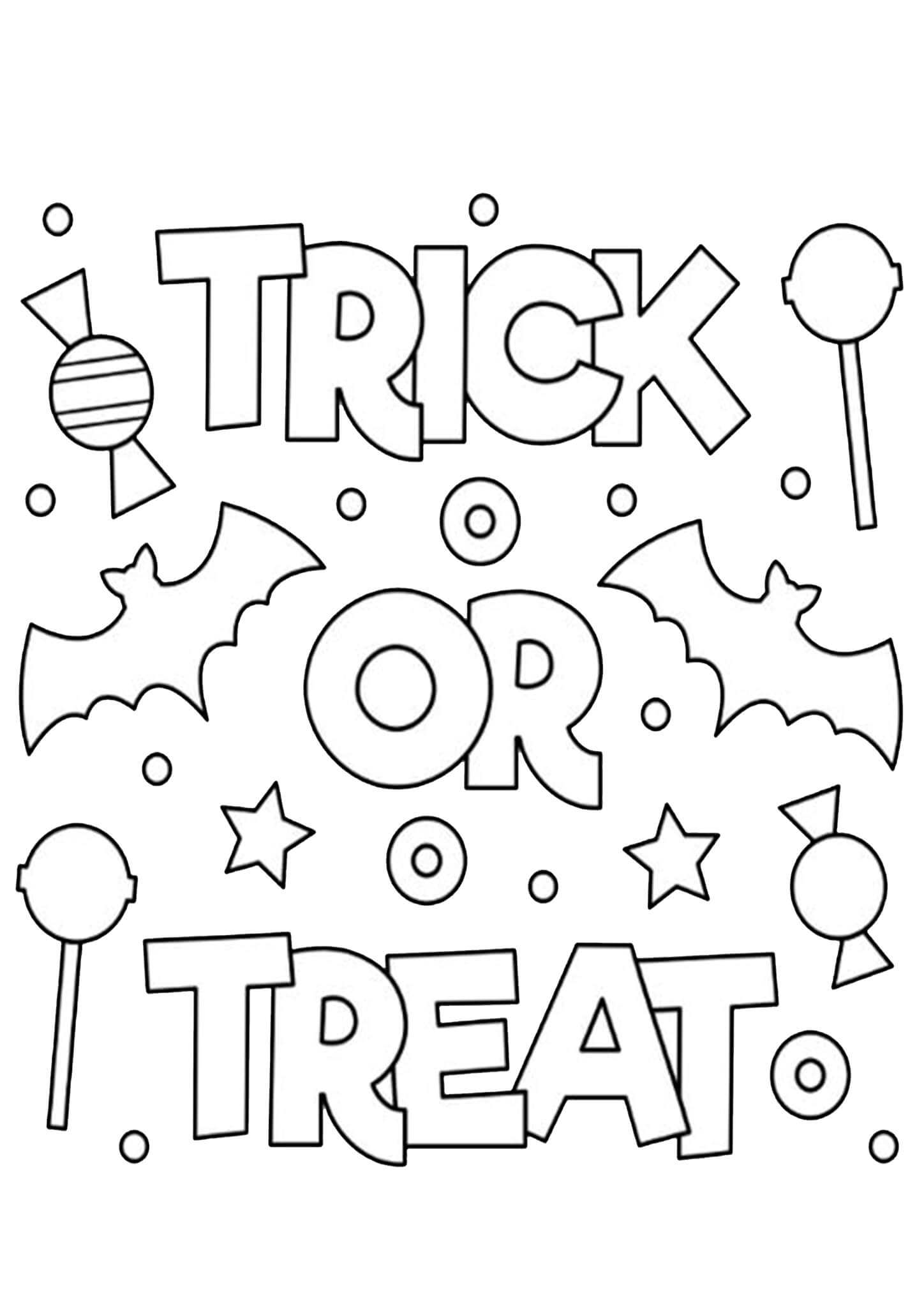 Halloween Pages To Color