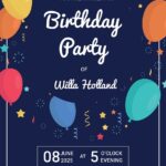 Free Editable Birthday Templates In Word To Download