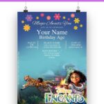 Free Editable PDF Disney Encanto Themed Birthday Invitation Templates