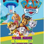 Free Editable PDF Ultimate PAW Patrol Team Birthday Invitation Templates