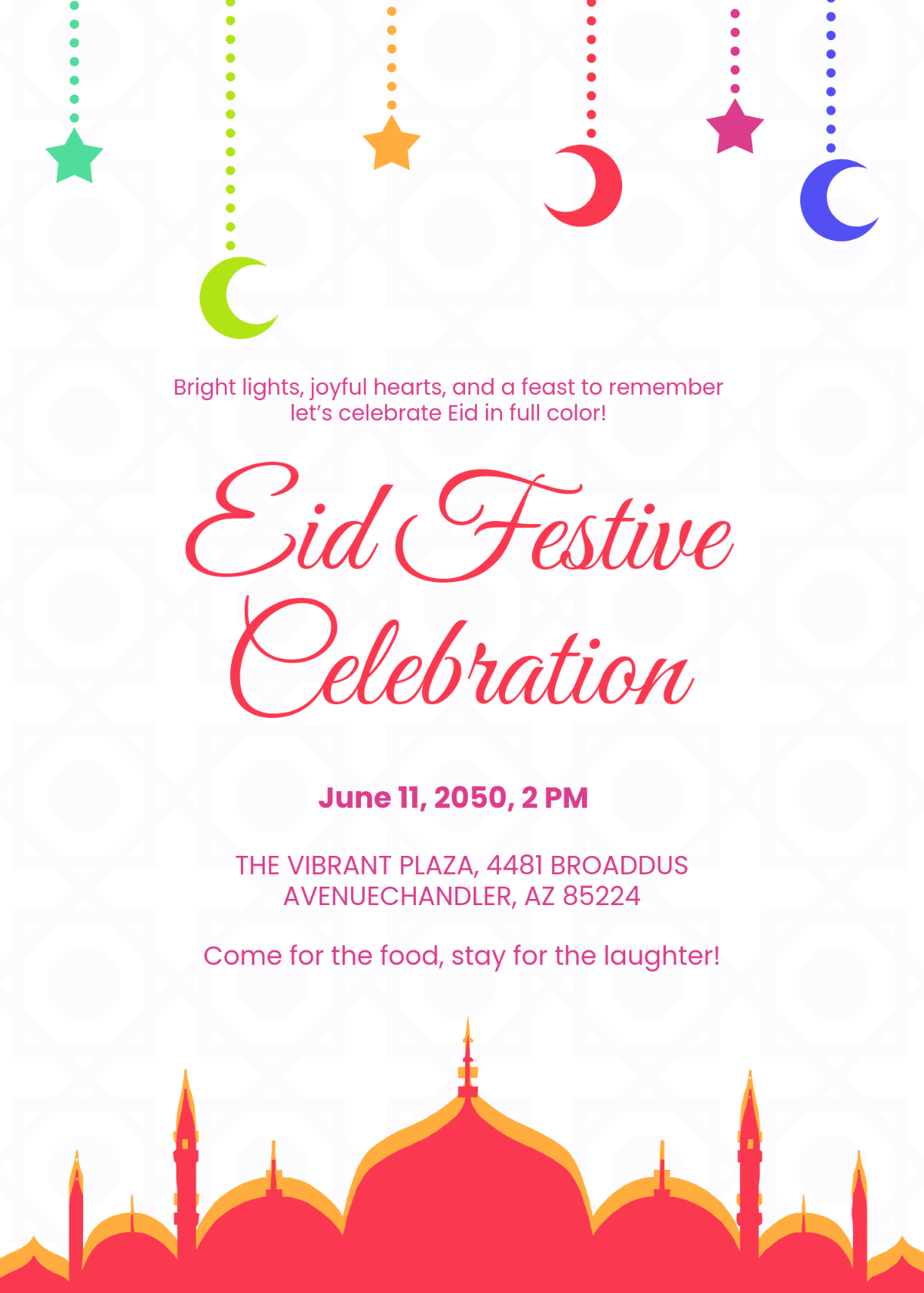 eid invitation template