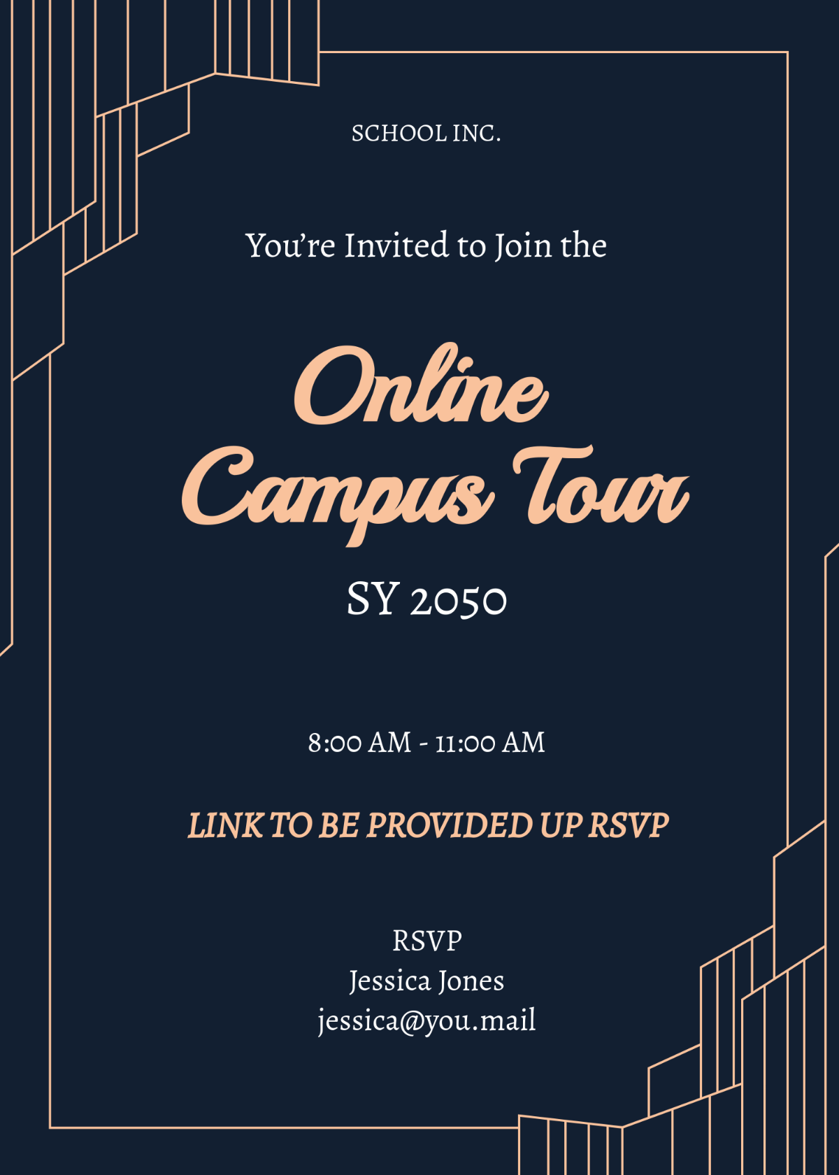 email invitation template free
