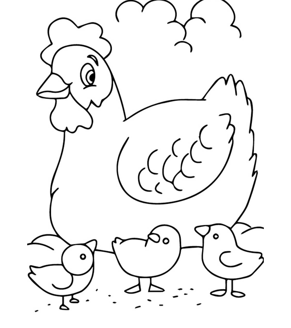 Free Farm Coloring Page Free Printable Coloring Pages For Kids