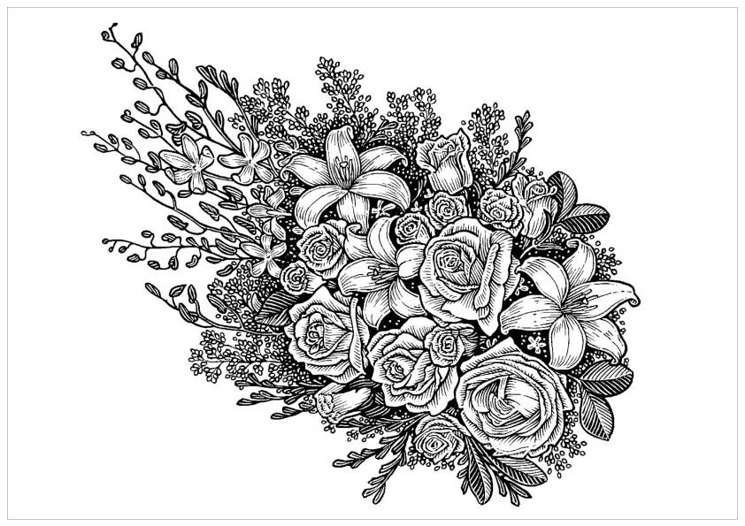 free printable coloring pages roses