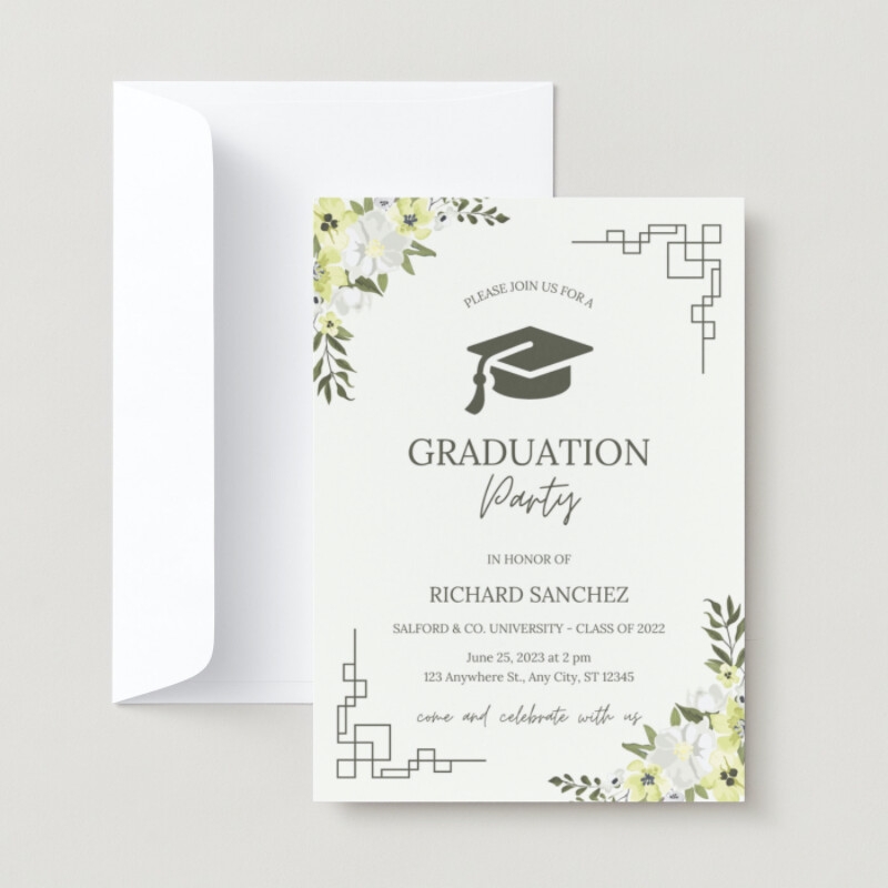 printable graduation announcement cards