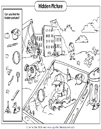 pdf free printable hidden pictures worksheets