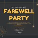 Free Google Slides Farewell Party Invitation Template PowerPoint