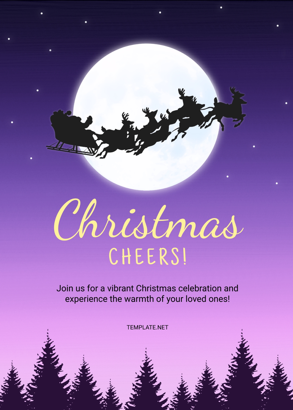 christmas eve invitation template free