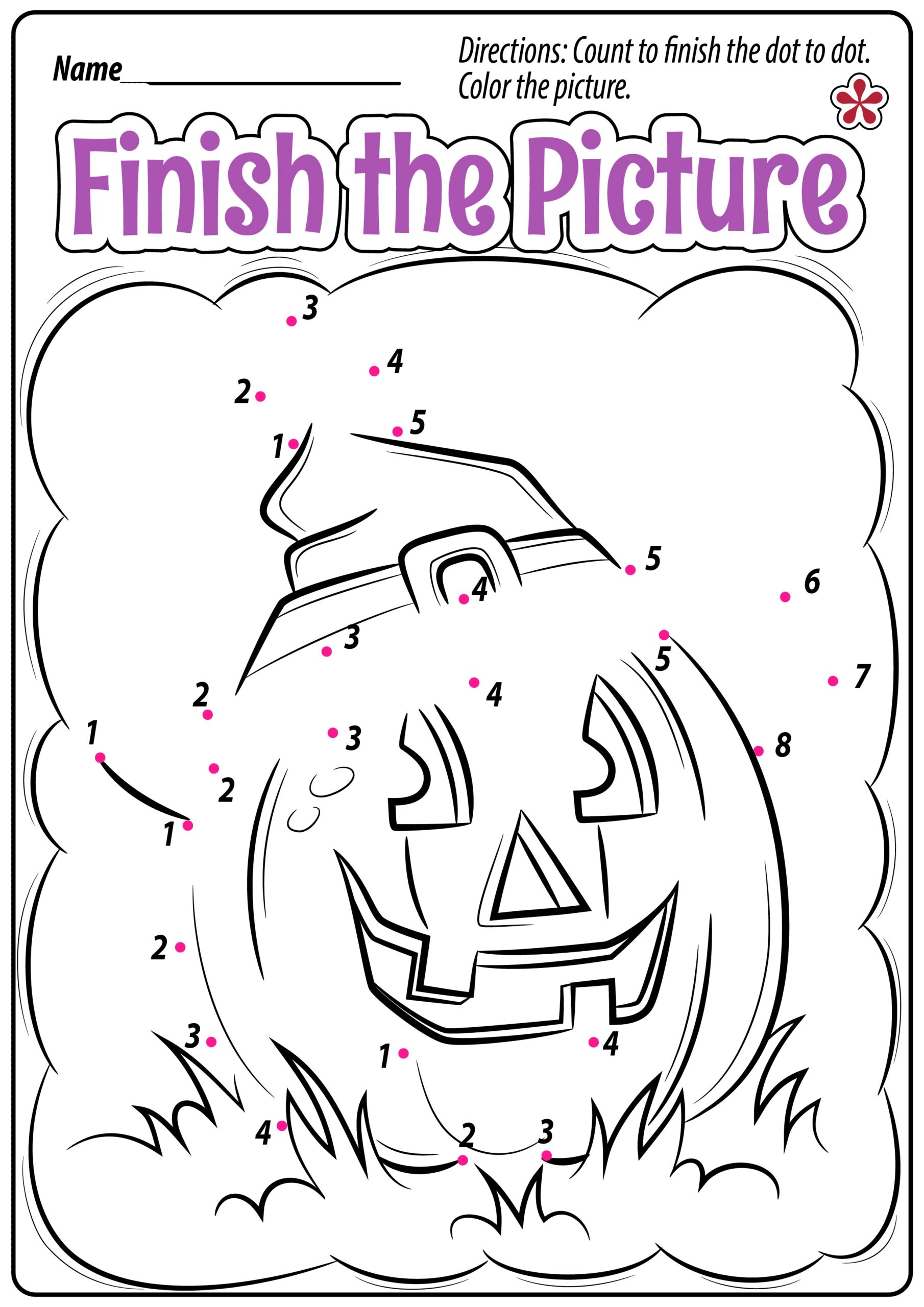 Free Halloween Theme Activities For Preschool Homeschool Kids 