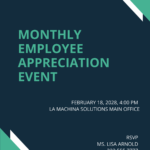 Free IT Employee Appreciation Invitation Template Edit Online