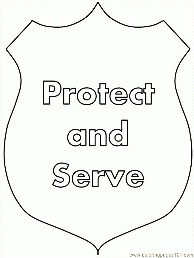 Free Kids Police Officer Coloring Pages Coloring Home