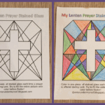 Free Lenten Prayer Printable Stained Glass Activity