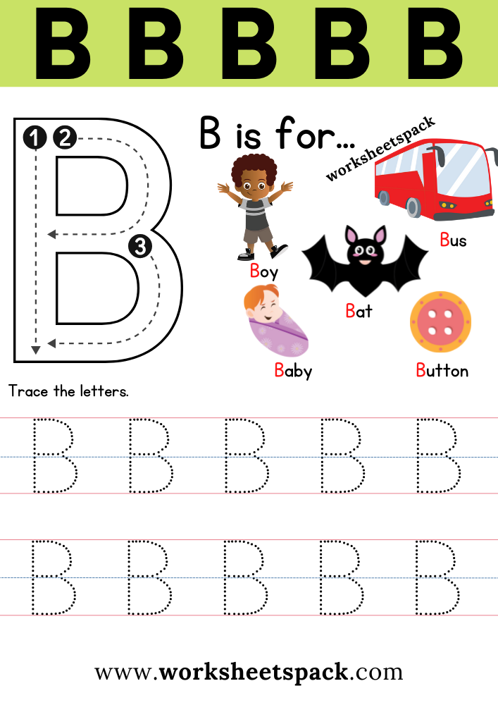 b and d worksheets