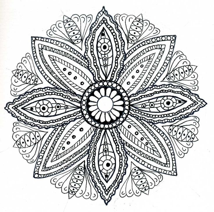 Free Mandala Coloring Pages For Adults Coloring Home
