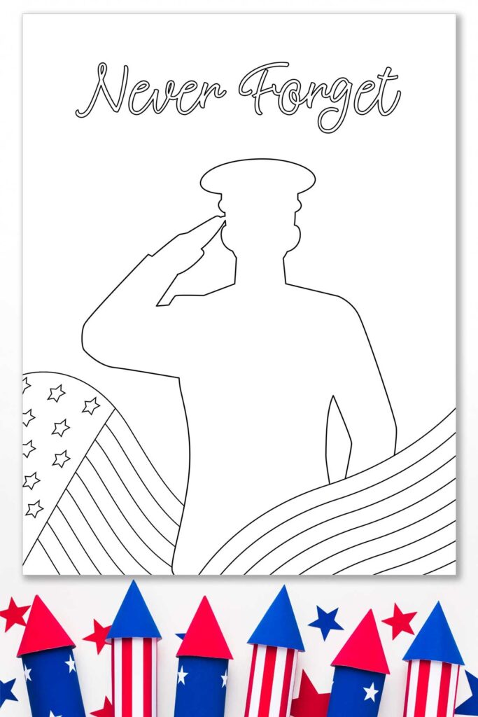 Free Memorial Day Printable Coloring Pages Page 1 Mom Envy