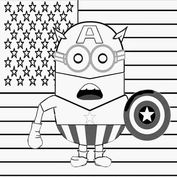 Free Minion Coloring Pages Coloring Home