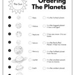 Free Ordering The Planets Worksheet Check More At Https kto5education