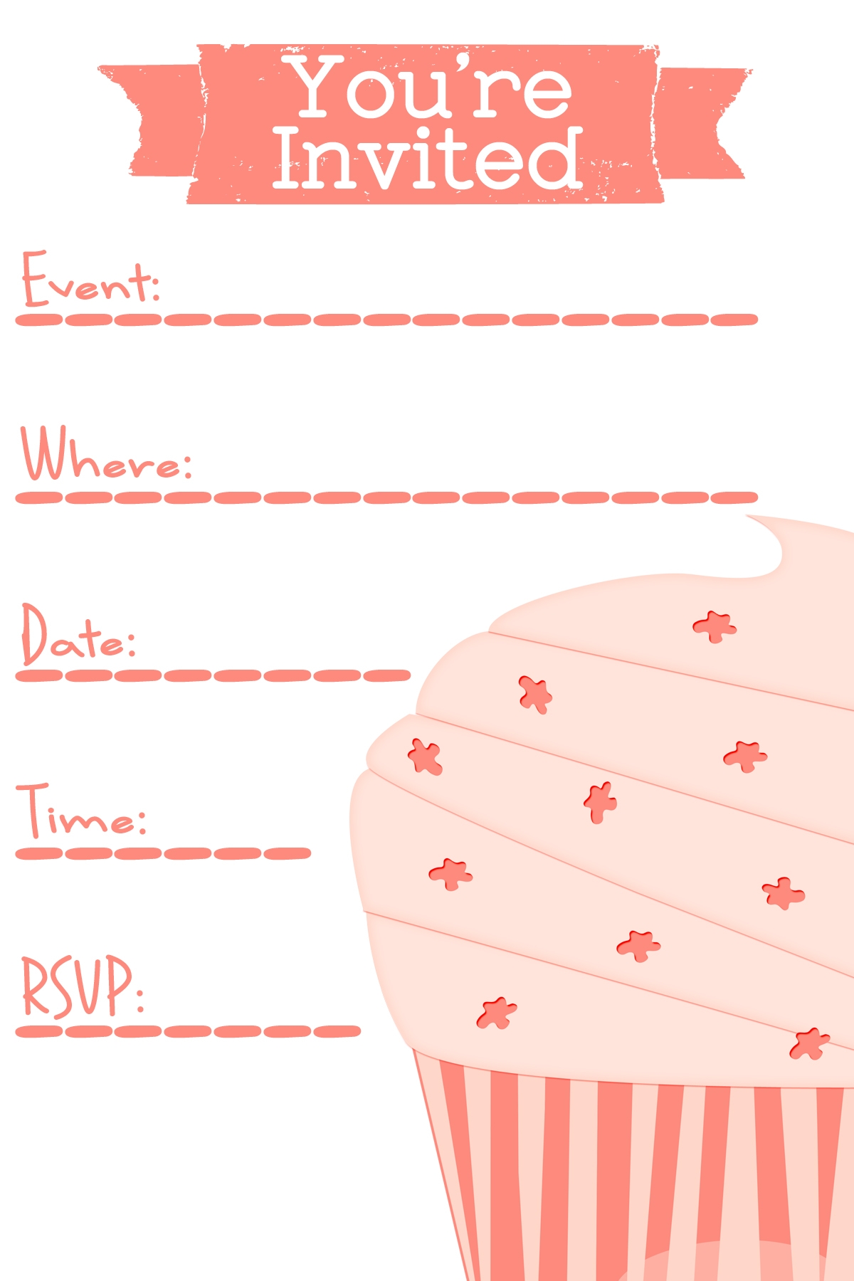 easy party invitation templates