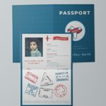 FREE Passport Invitation Template Word PSD InDesign Apple Pages