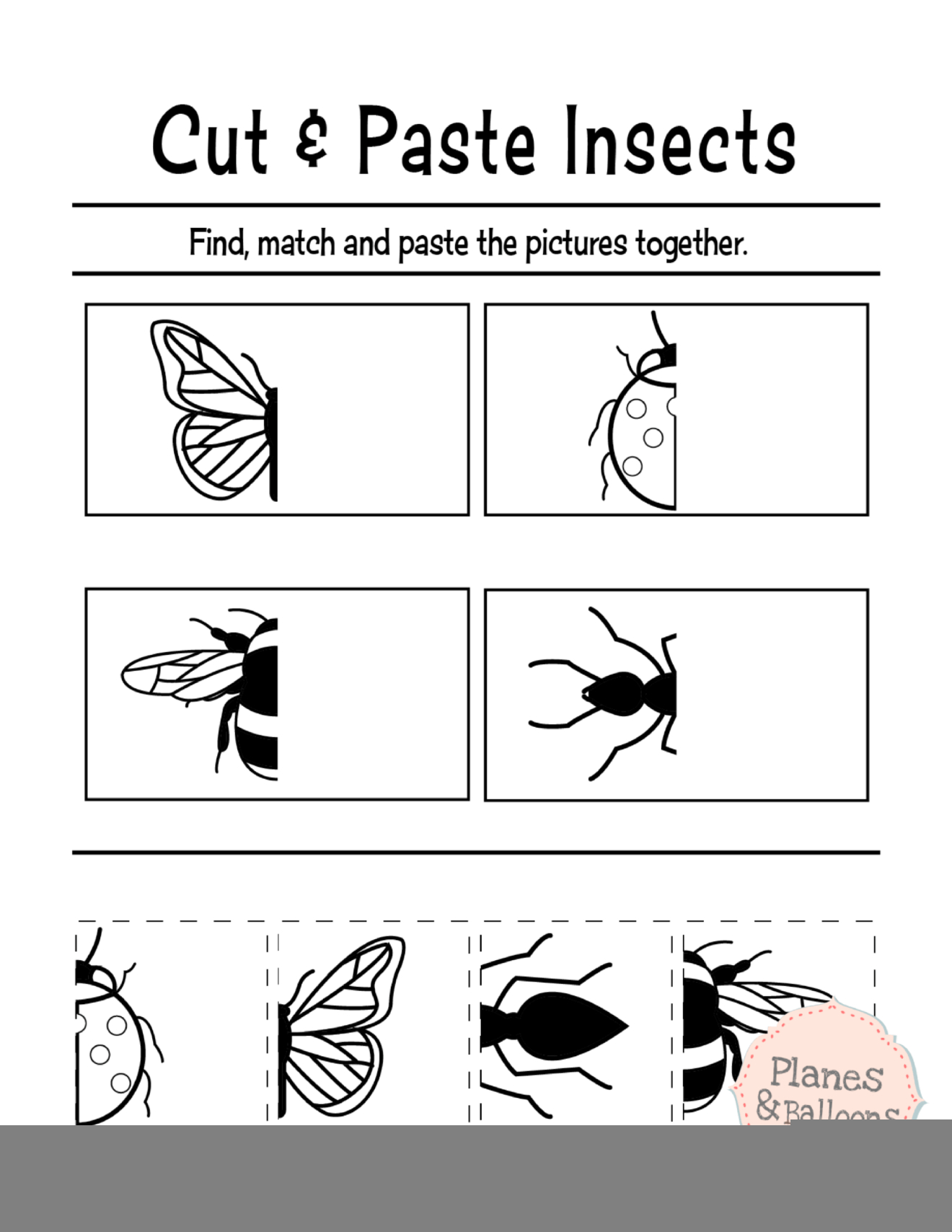 Free Preschool Rainbow Color And Cut Worksheet Free Printable Cut And 