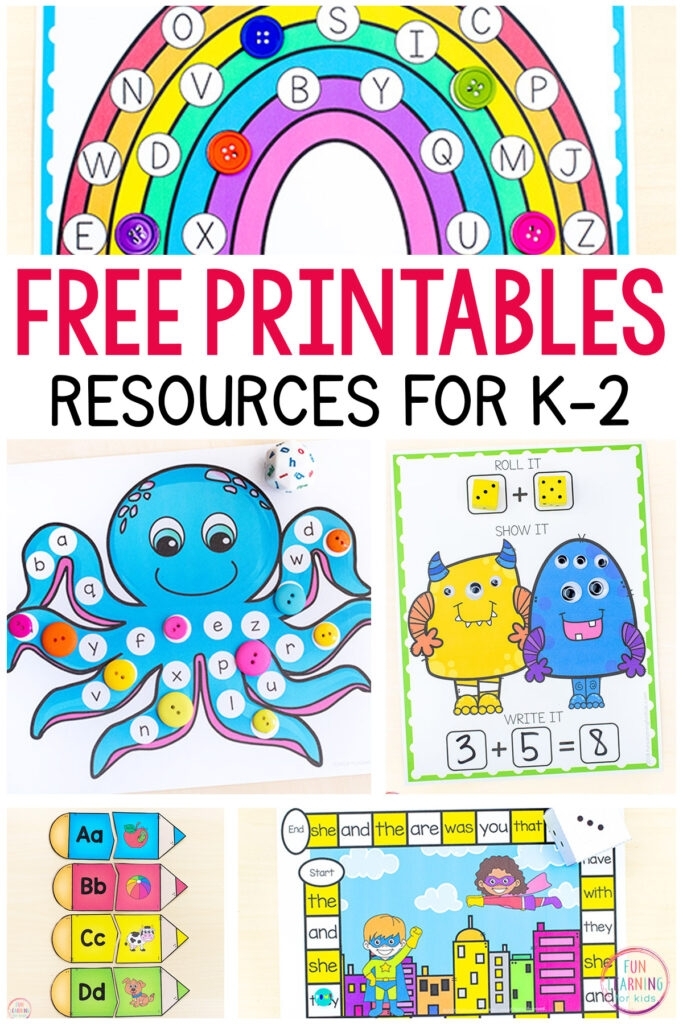 Free Printable Activities For Kids Fillable Form 2024