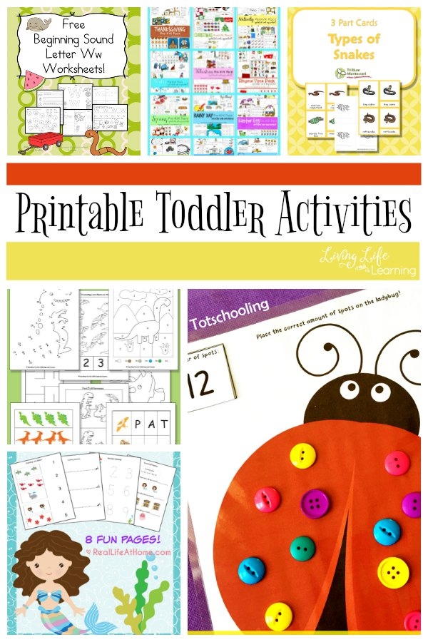 Free Printable Activities For Toddlers AlphabetWorksheetsFree