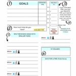 Free Printable ADHD Daily Planner Achieve Realistic Goals Honestly ADHD
